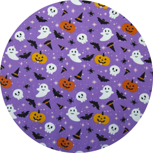 Theatre Scrub Hat (Halloween Ghosts & Bats)