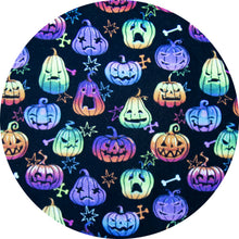 Load image into Gallery viewer, Theatre Scrub Hat (Halloween Pumpkins)
