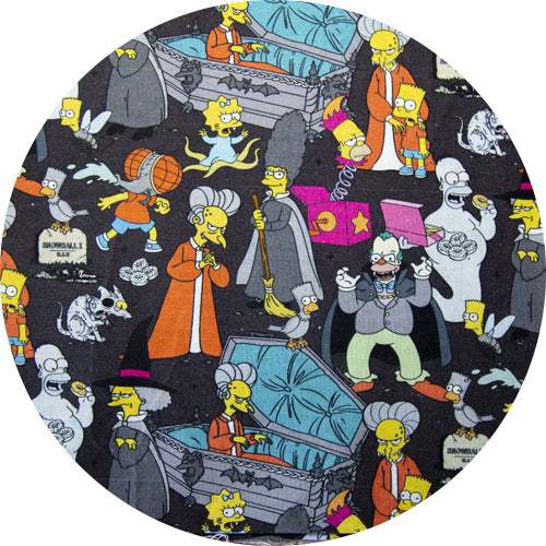 Theatre Scrub Hat (Halloween Simpsons)