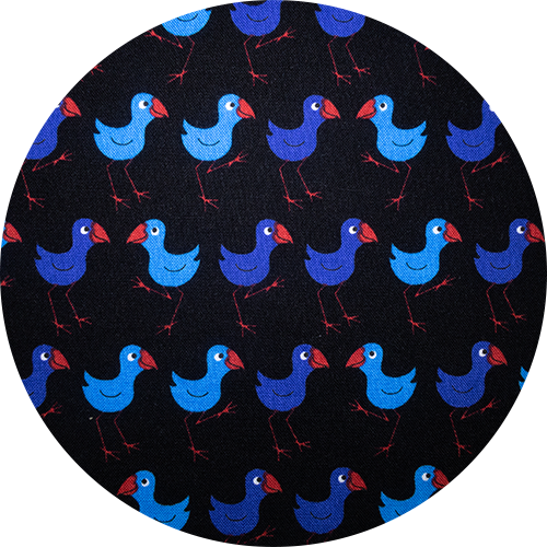 Theatre Scrub Hat (Pukeko)