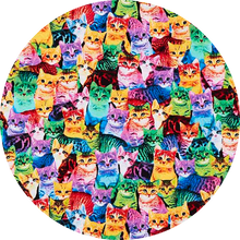 Load image into Gallery viewer, Theatre Scrub Hat (Rainbow Cats)
